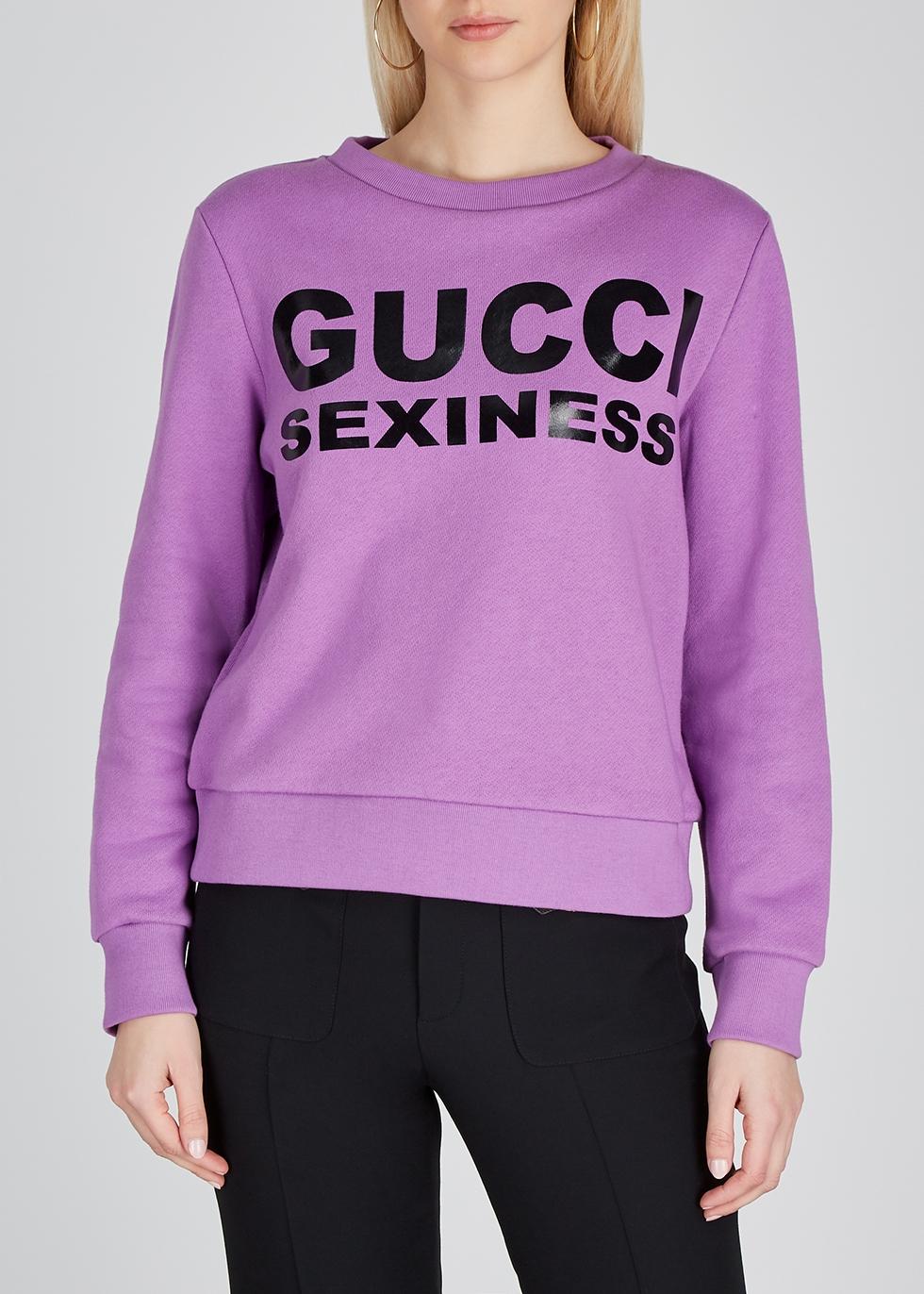 gucci purple shirt