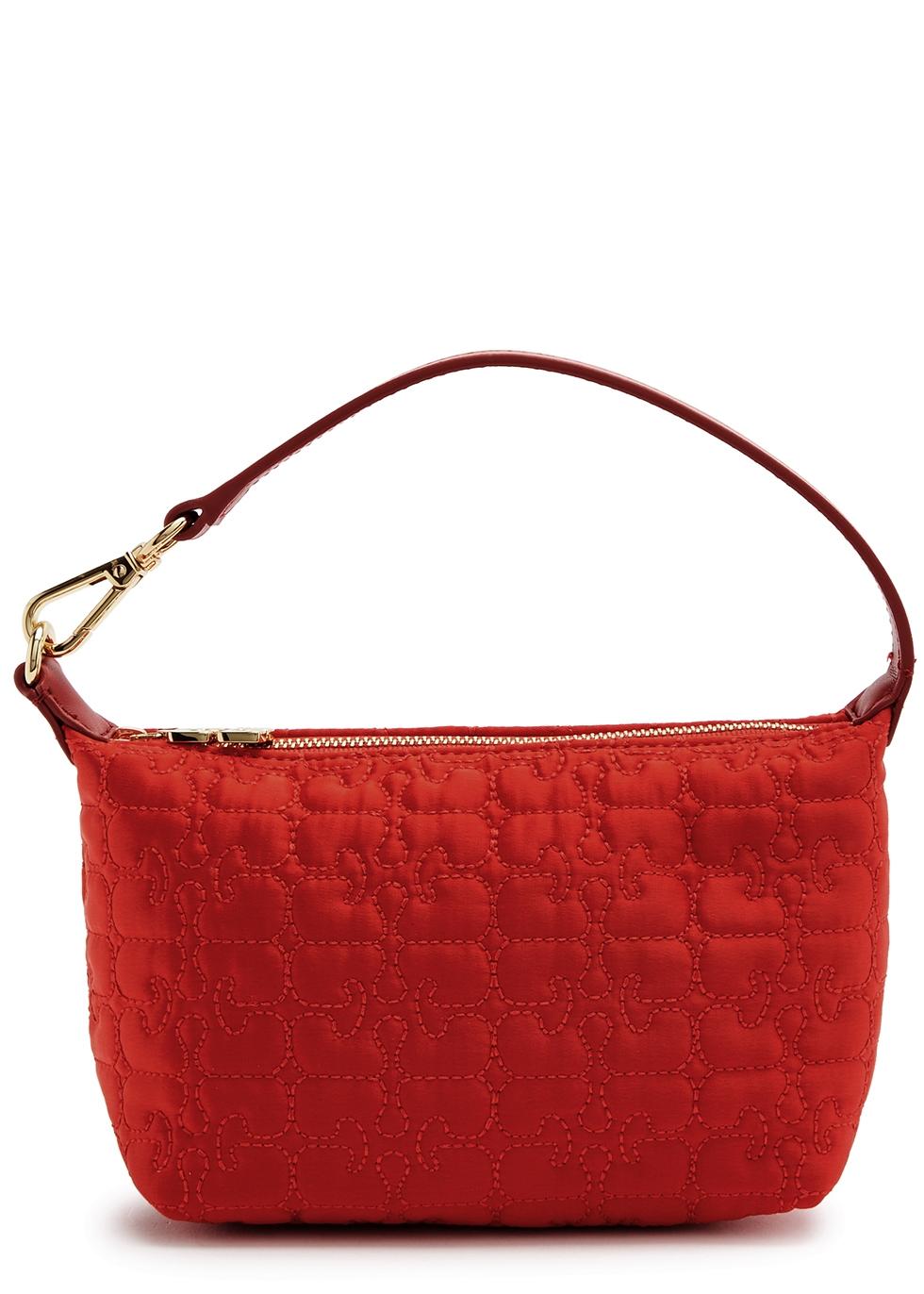 Red Small GANNI Bou Bag