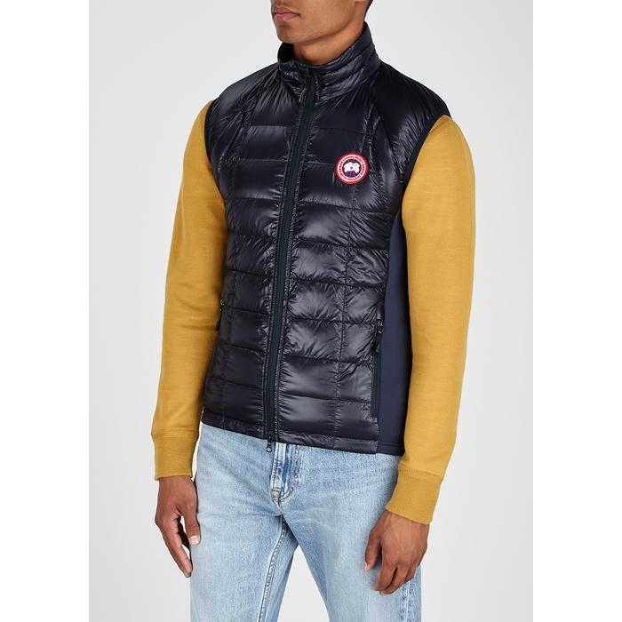Canada Goose Goose Hybrige Lite Navy Quilted Shell Gilet in Blue for