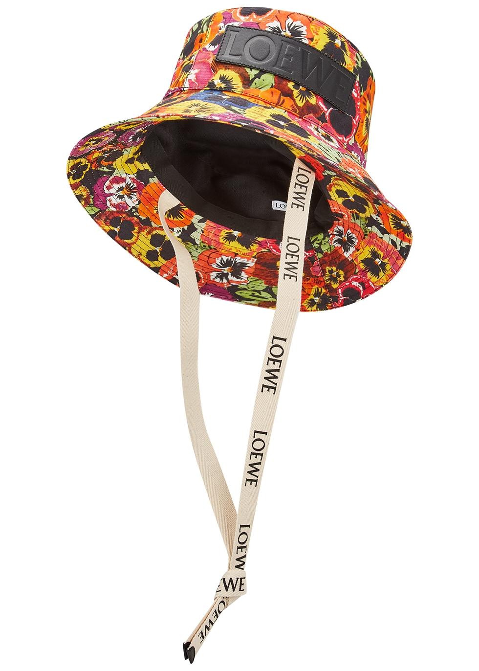 Loewe Paula's Ibiza Floral Cotton Bucket Hat | Lyst