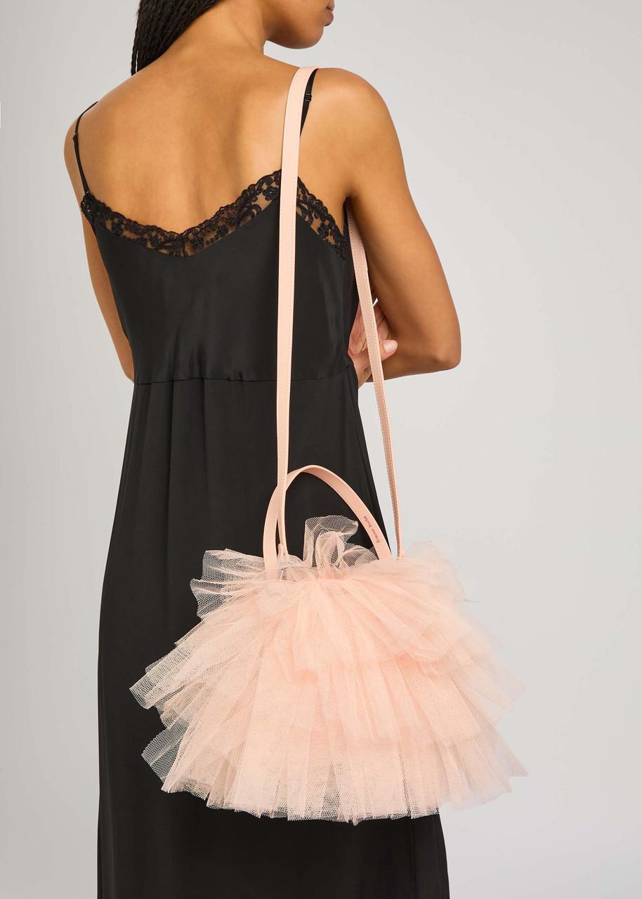 SIMONE ROCHA シモーンロシャ ミニ Frilly Tutu バッグ Simone Rocha Mini Frilly Tutu Bag in Black Curated at Jake