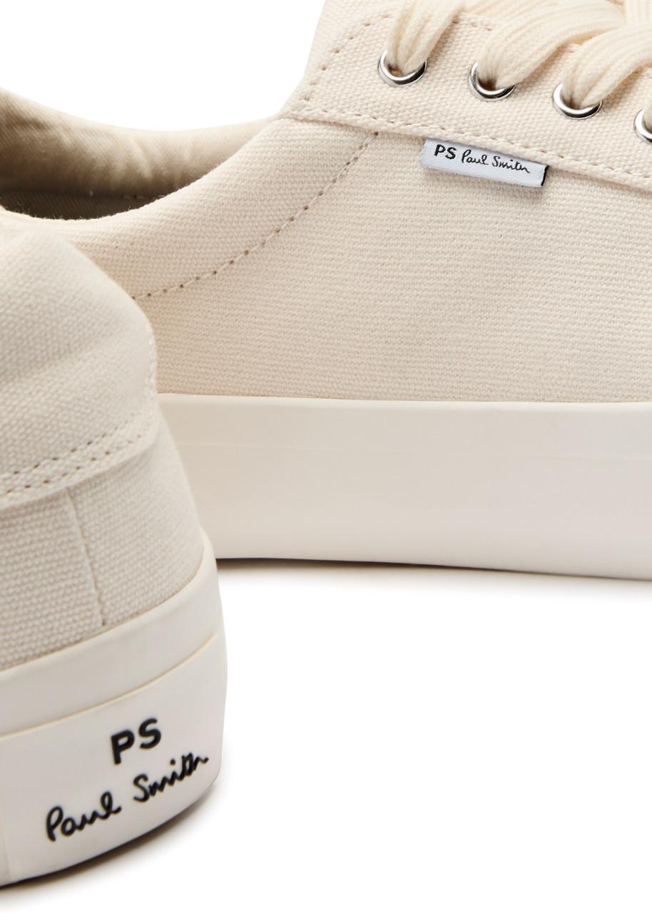 Paul Smith Amos Canvas Sneakers in White for Men Lyst UK