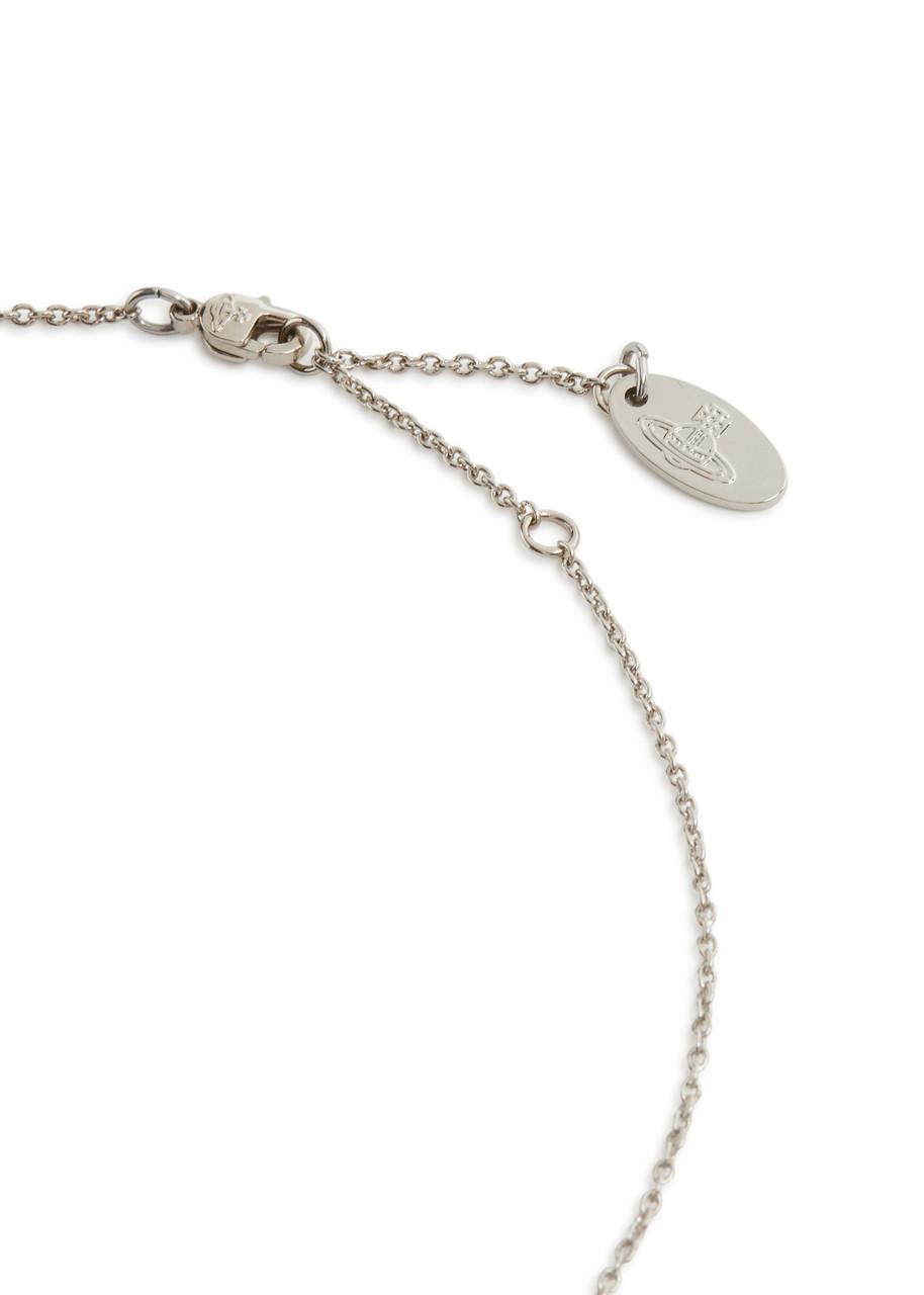 Vivienne Westwood Messaline orb Beaded Bracelet - Black And Silver |  £145.00 | Mirror Online