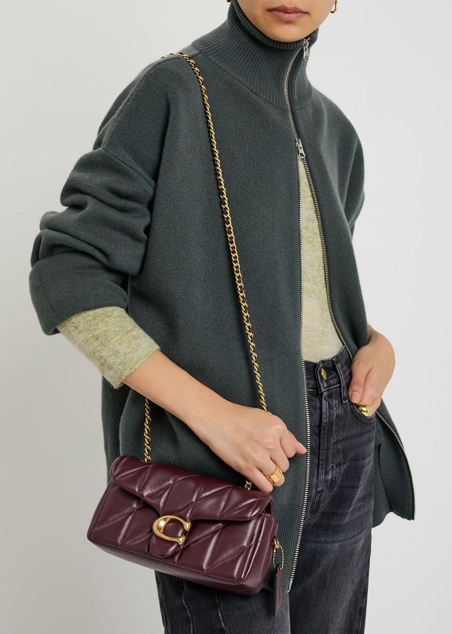 COACH Tabby 20 Quilted Leather Shoulder Bag in Purple | Lyst