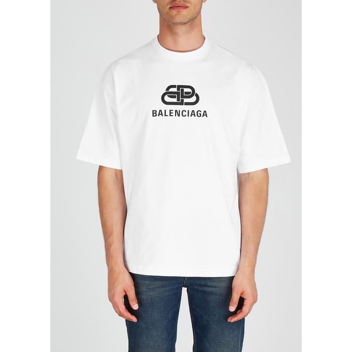 balenciaga paris shirt white