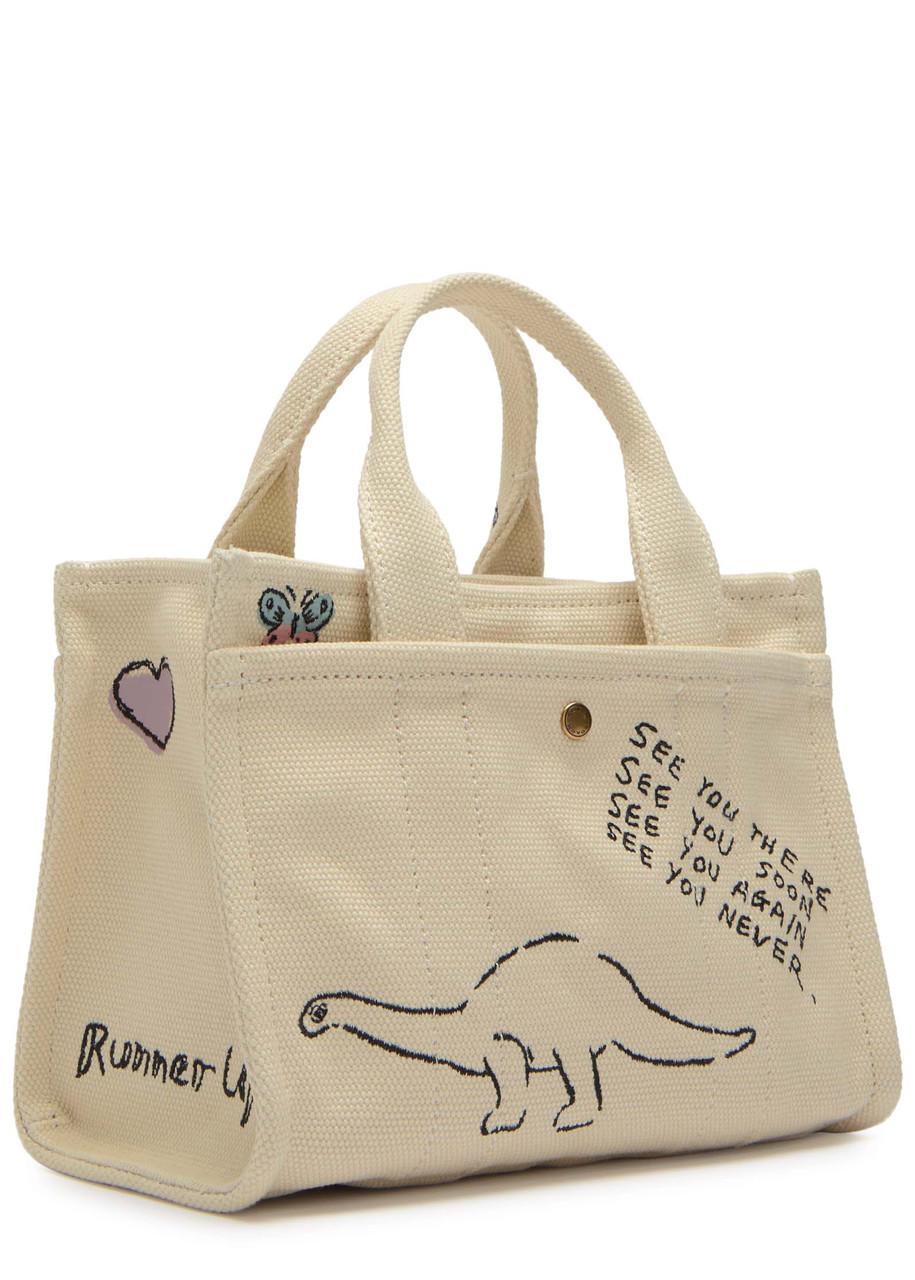 COACH Cargo Tote Bag 20 With Sketch Print in Natural | Lyst