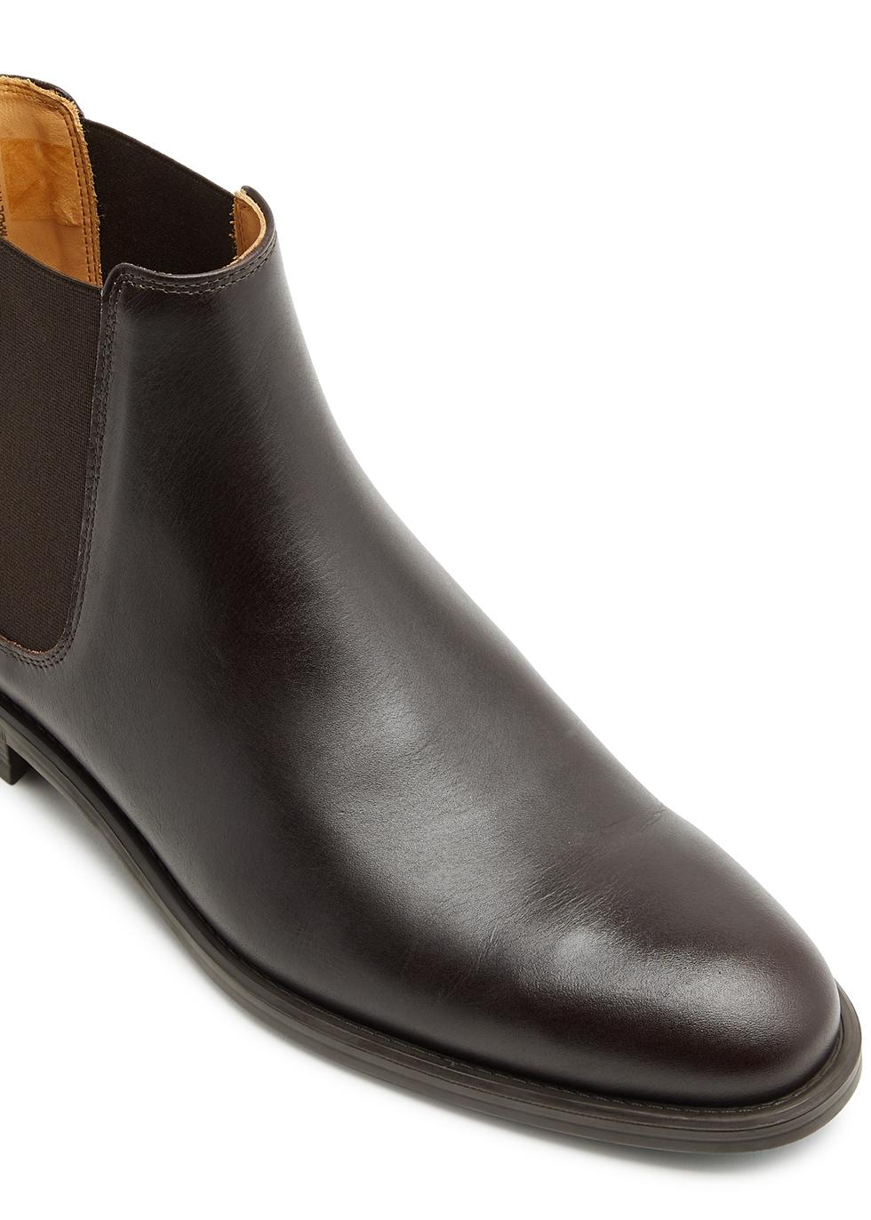 klodset fort Zealot PS by Paul Smith Cedric Leather Chelsea Boots in Brown for Men | Lyst