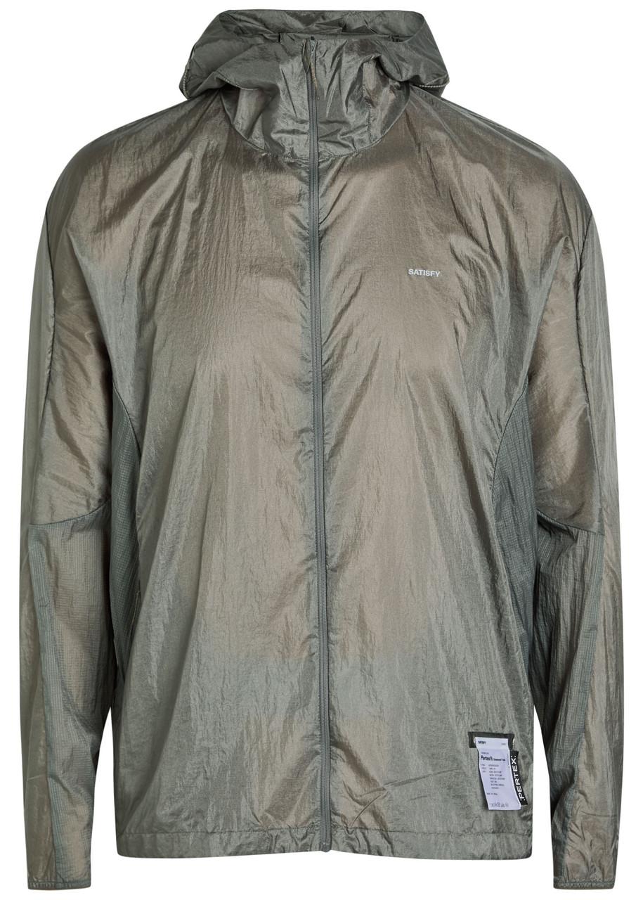 【PGG】PERTEX DIAMOND FUSE〈杢グレー〉 Satisfy Hooded Pertex Diamond Fuse Jacket in Gray for Men | Lyst