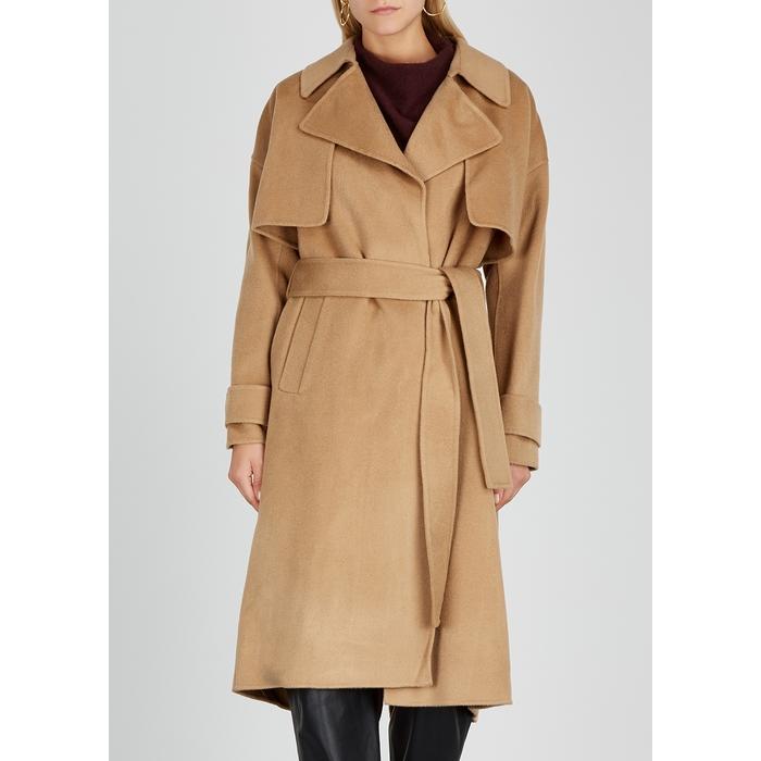 diane von furstenberg wool coat
