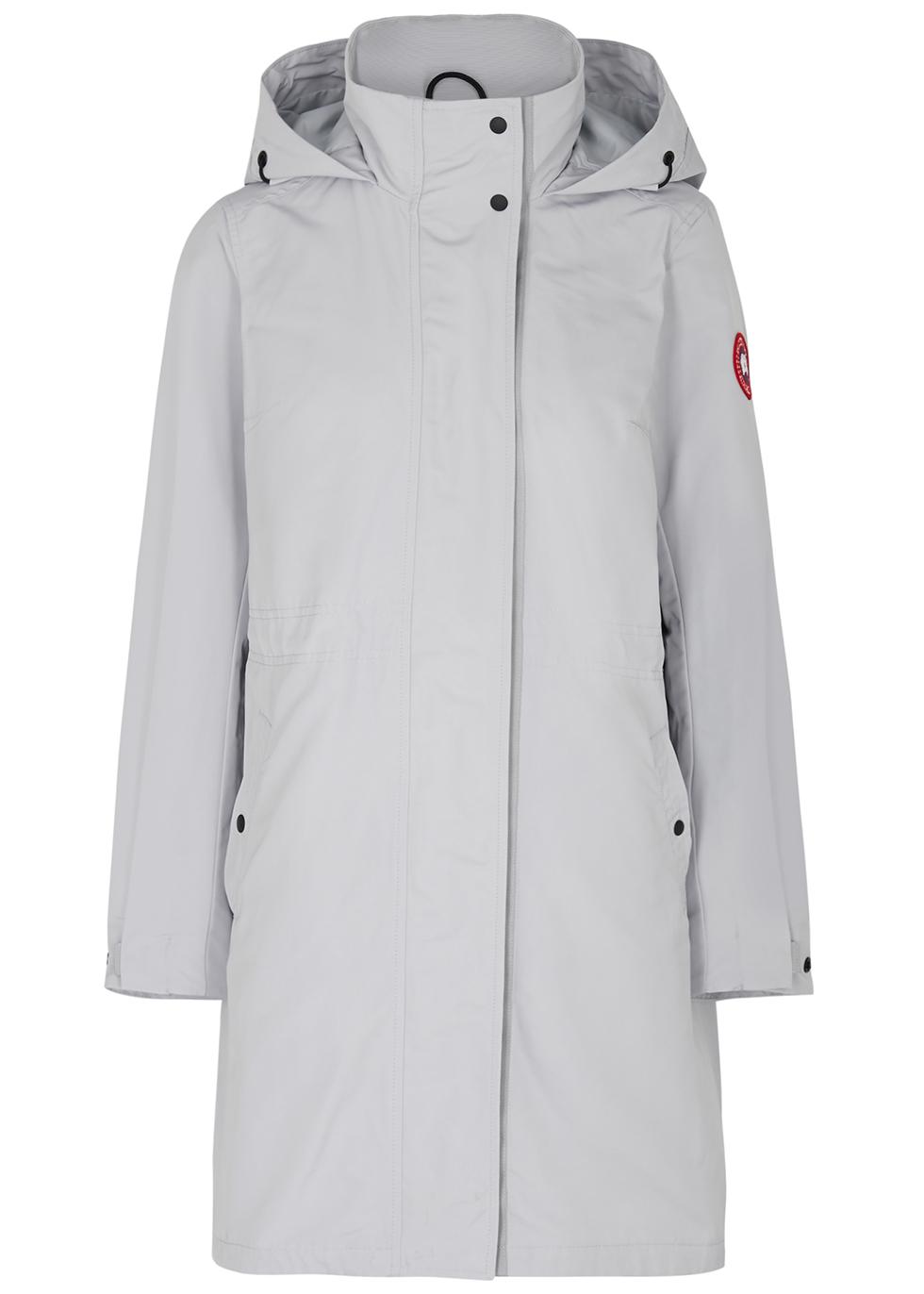 Canada Goose Belcarra Hooded Shell Coat in Gray Lyst