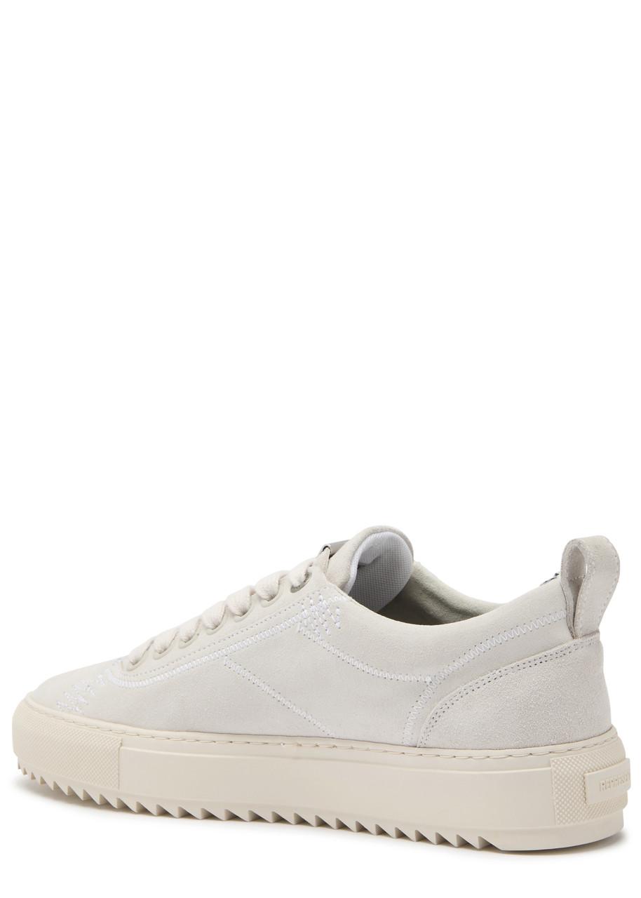 Represent Alpha 2.0 Suede Sneakers in White for Men | Lyst