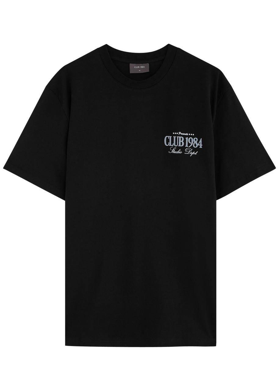 Club 1984 La Auto Printed Cotton T-Shirt in Black for Men | Lyst