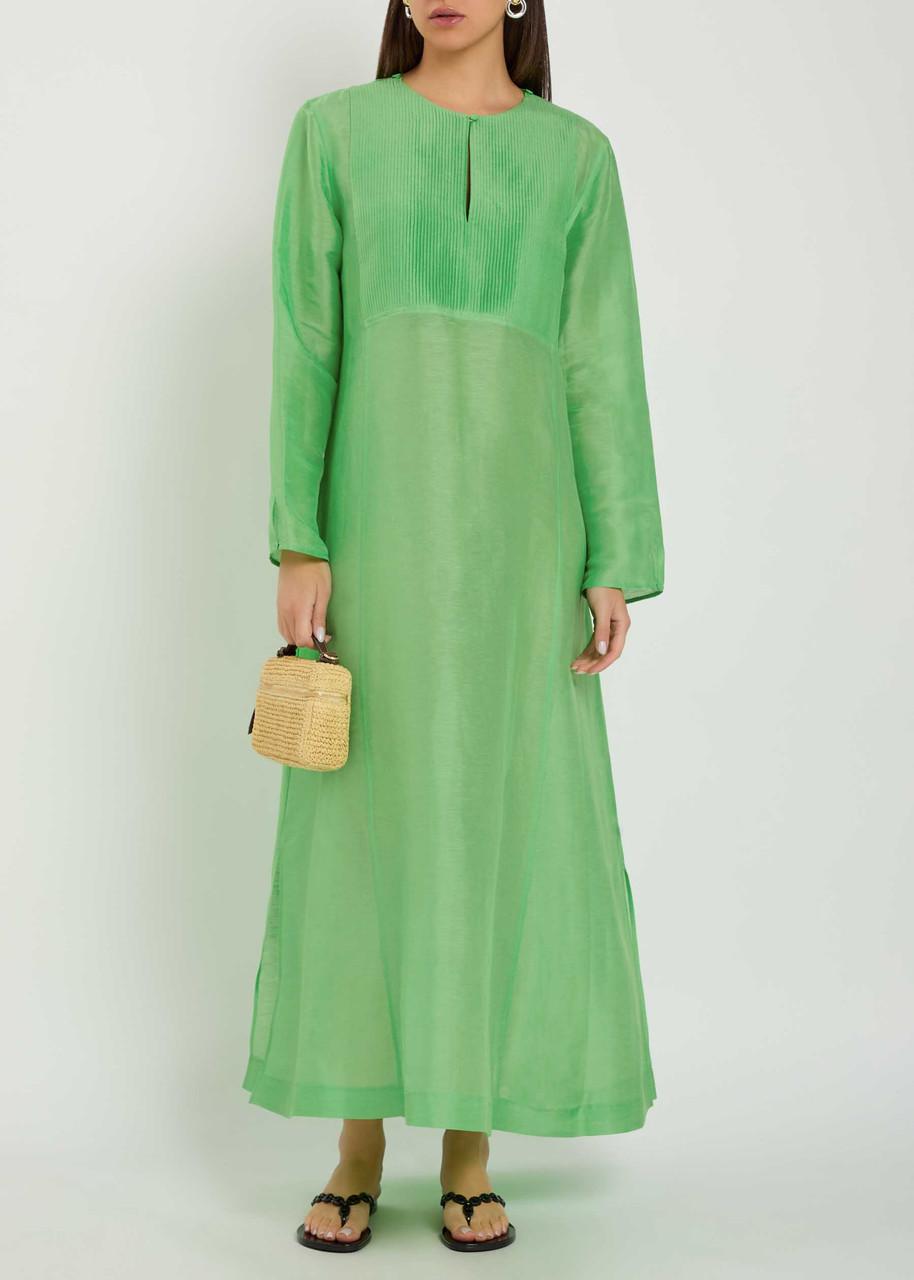 a line dress runway A-Line Floor-Length Gown – Timeless Elegance