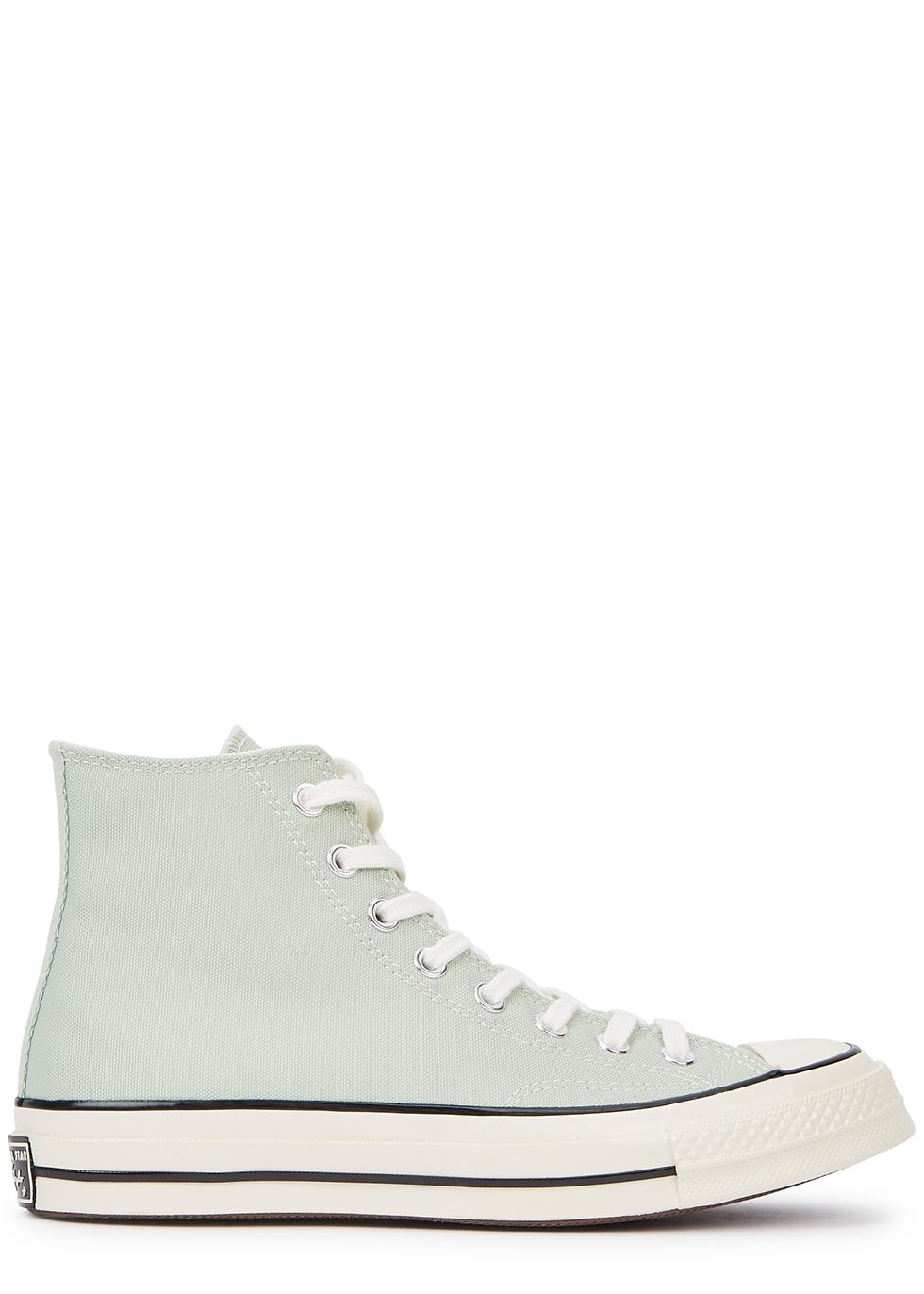 Converse Chuck 70 Mint Canvas Hi-top Sneakers in Light Green (Green) | Lyst