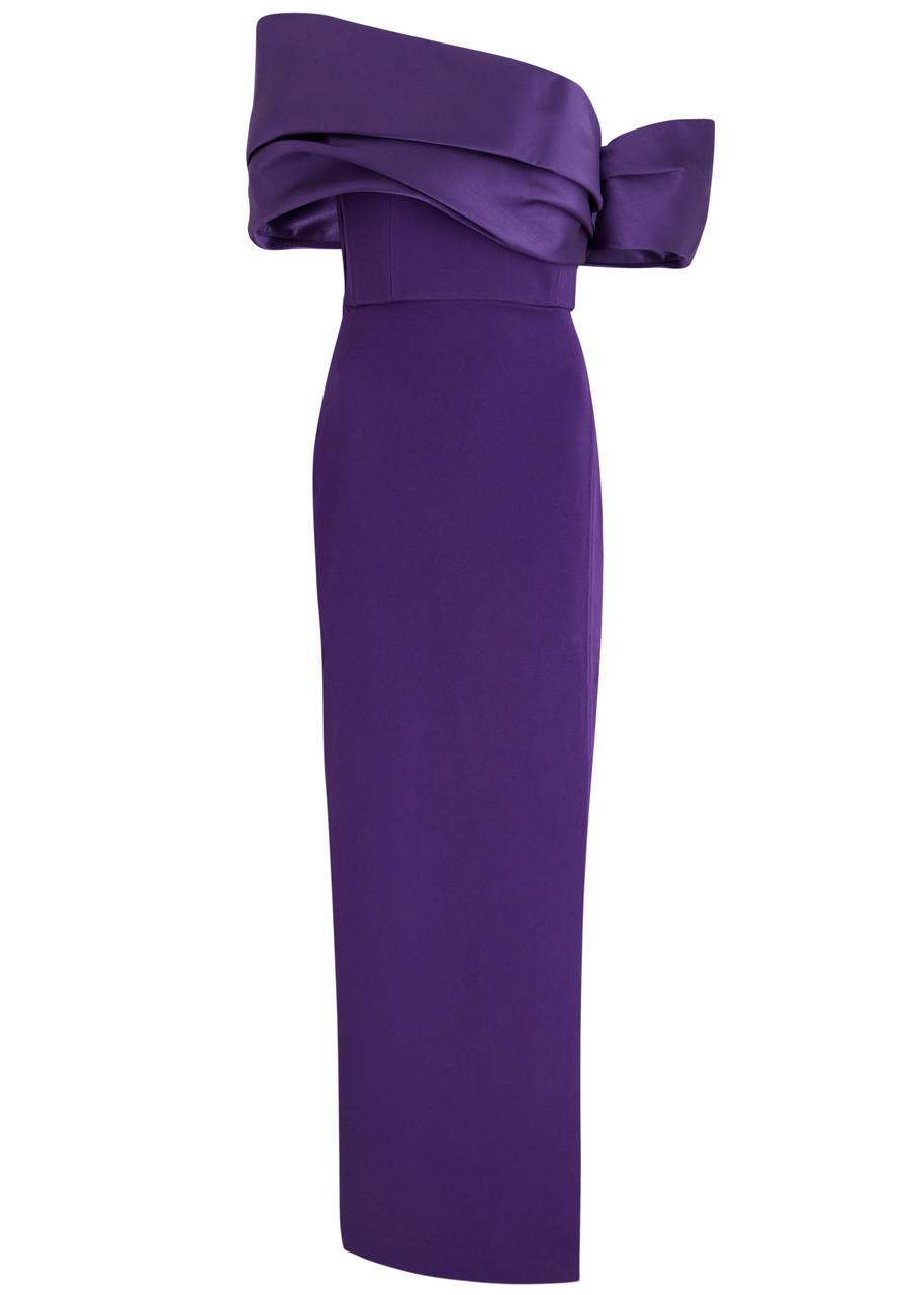 ワンピース SOLACE LONDON Women Mid Skirts OS28038 ACAI PURPLE solace-london-noe-skirt-purple-os22050a-1_1 - Talking With Tami
