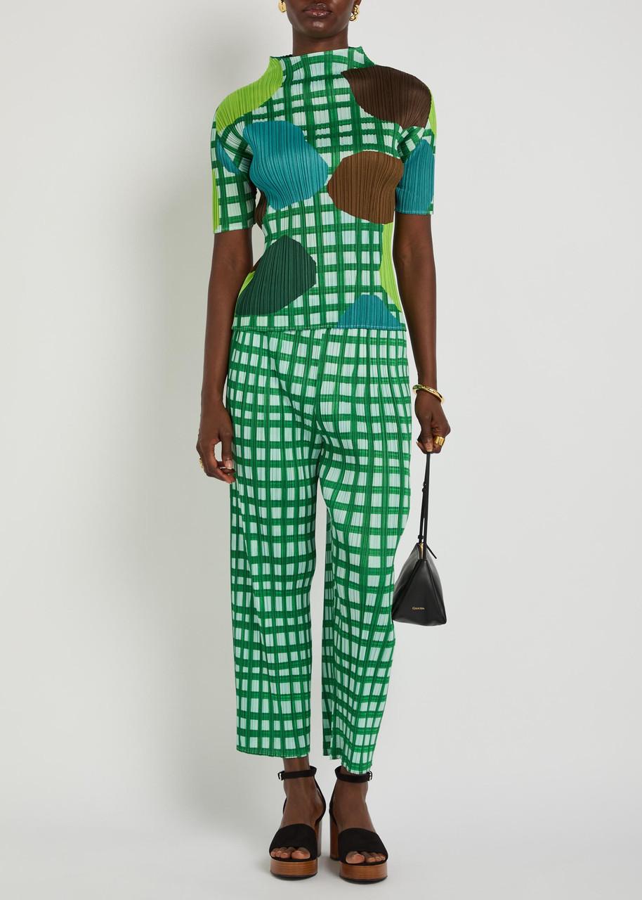 Pleats Please Issey Miyake Capri and cropped pants for Women