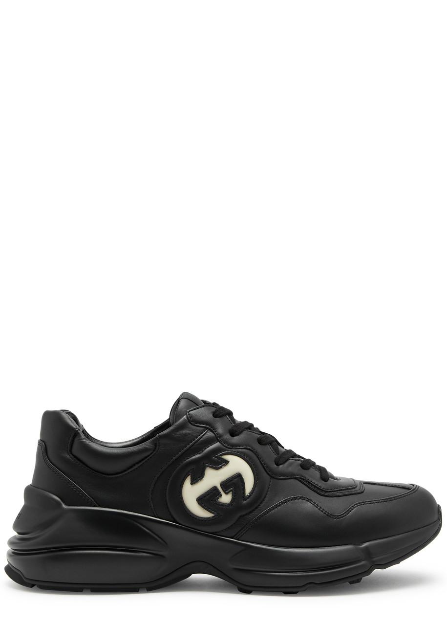Gucci women's shop black sneakers