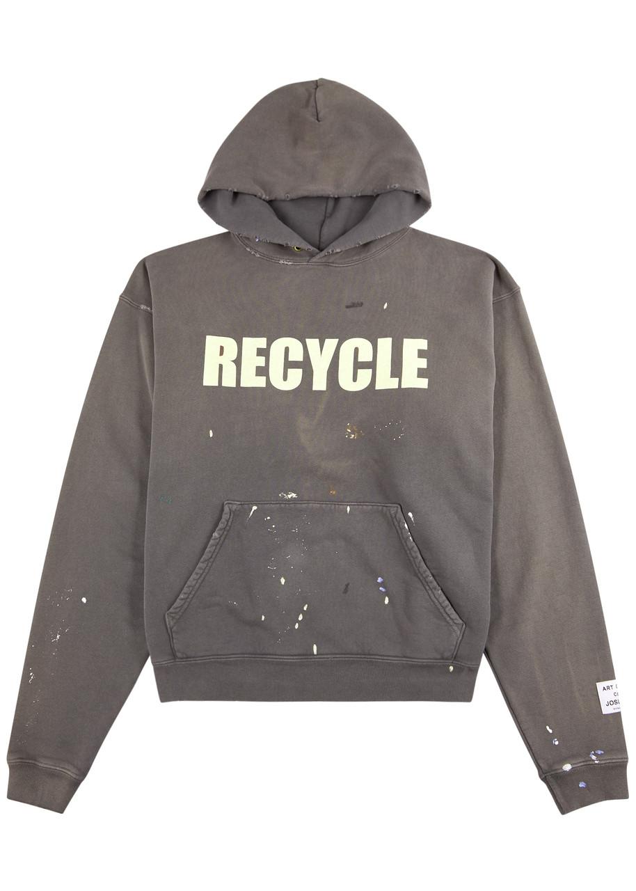 GALLERY DEPT. 23SS 90s Recycle Ｓサイズ グレー GALLERY DEPT. 90s Recycle Hooded Cotton Sweatshirt in Gray