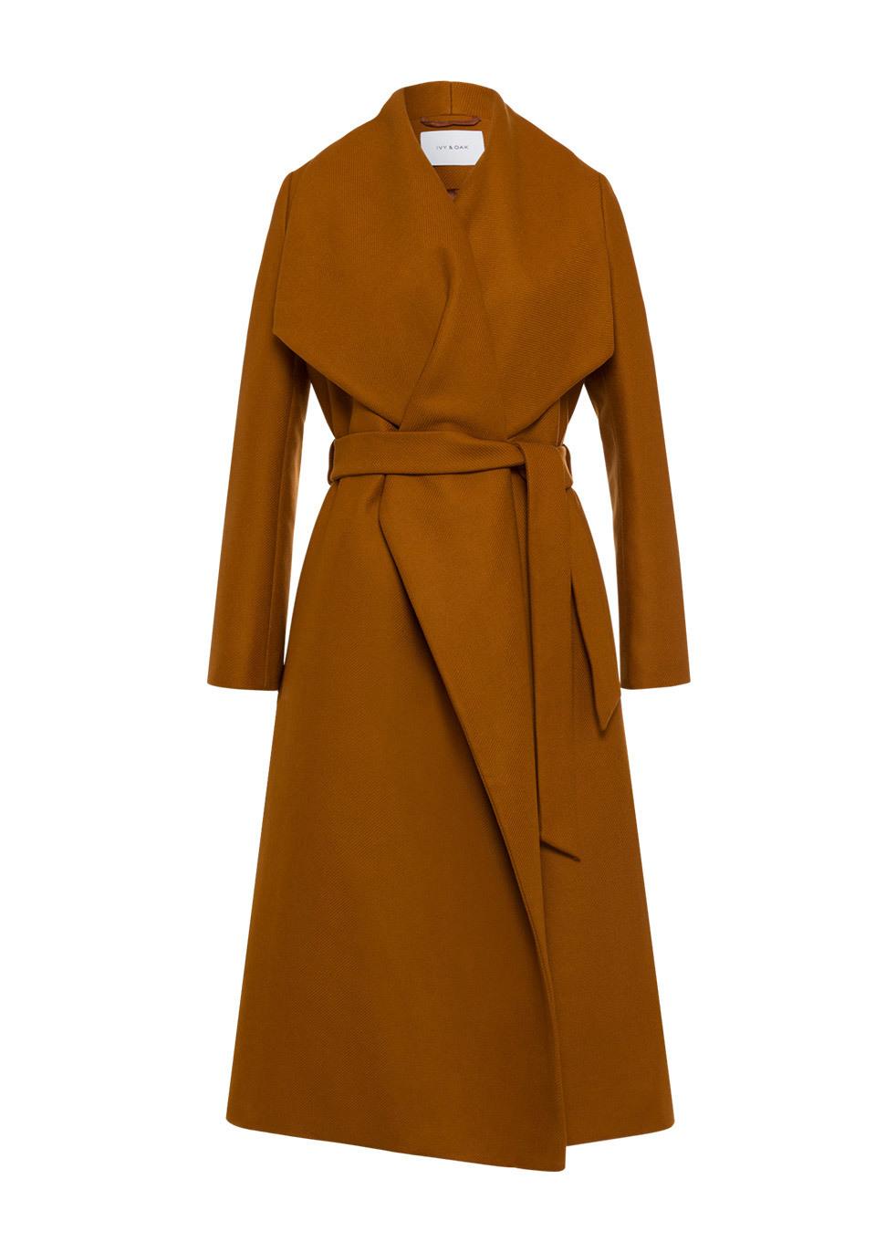 saba kayla wrap coat