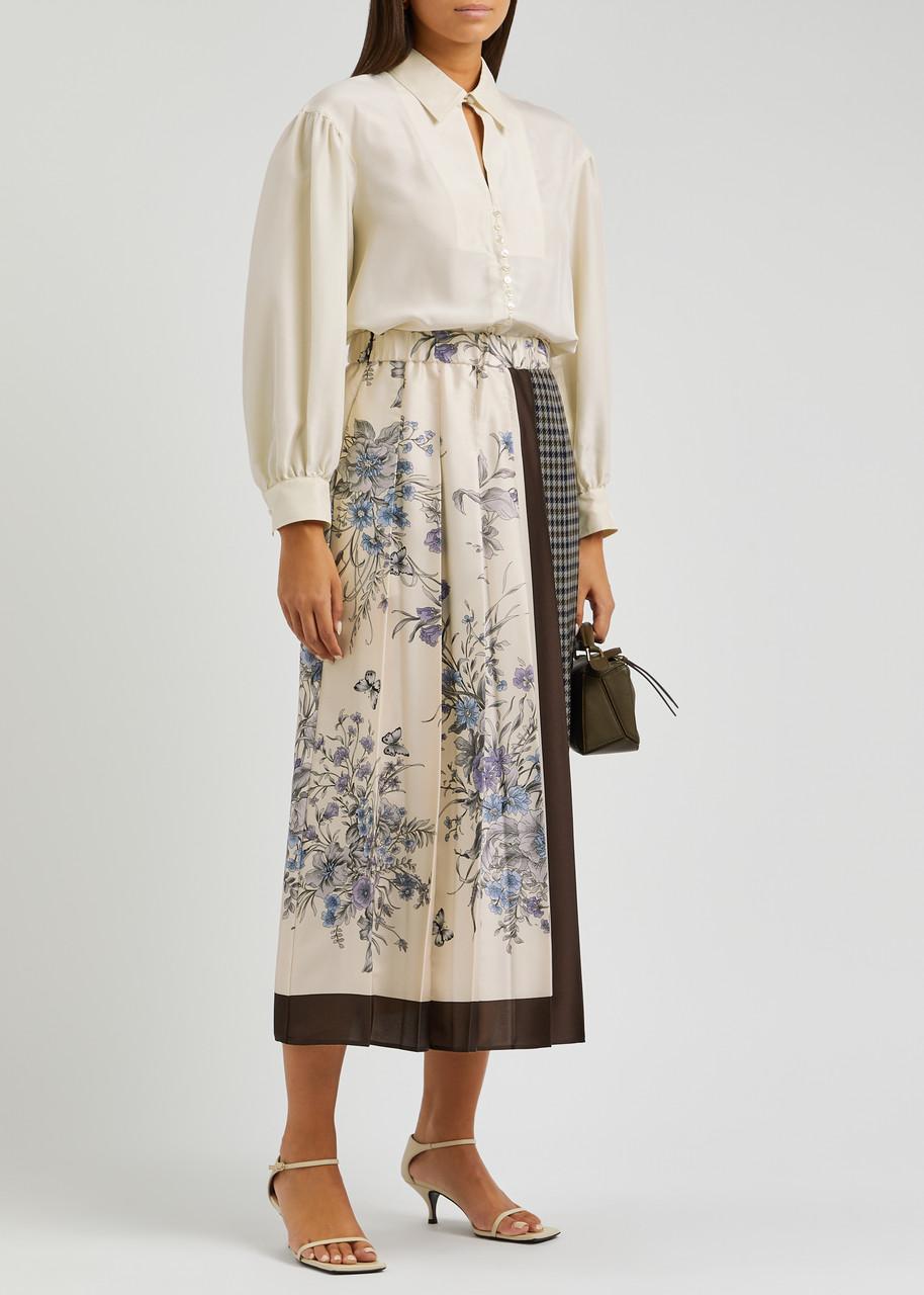 Weekend by Maxmara Max Mara Weekend Walk Pleated Satin And