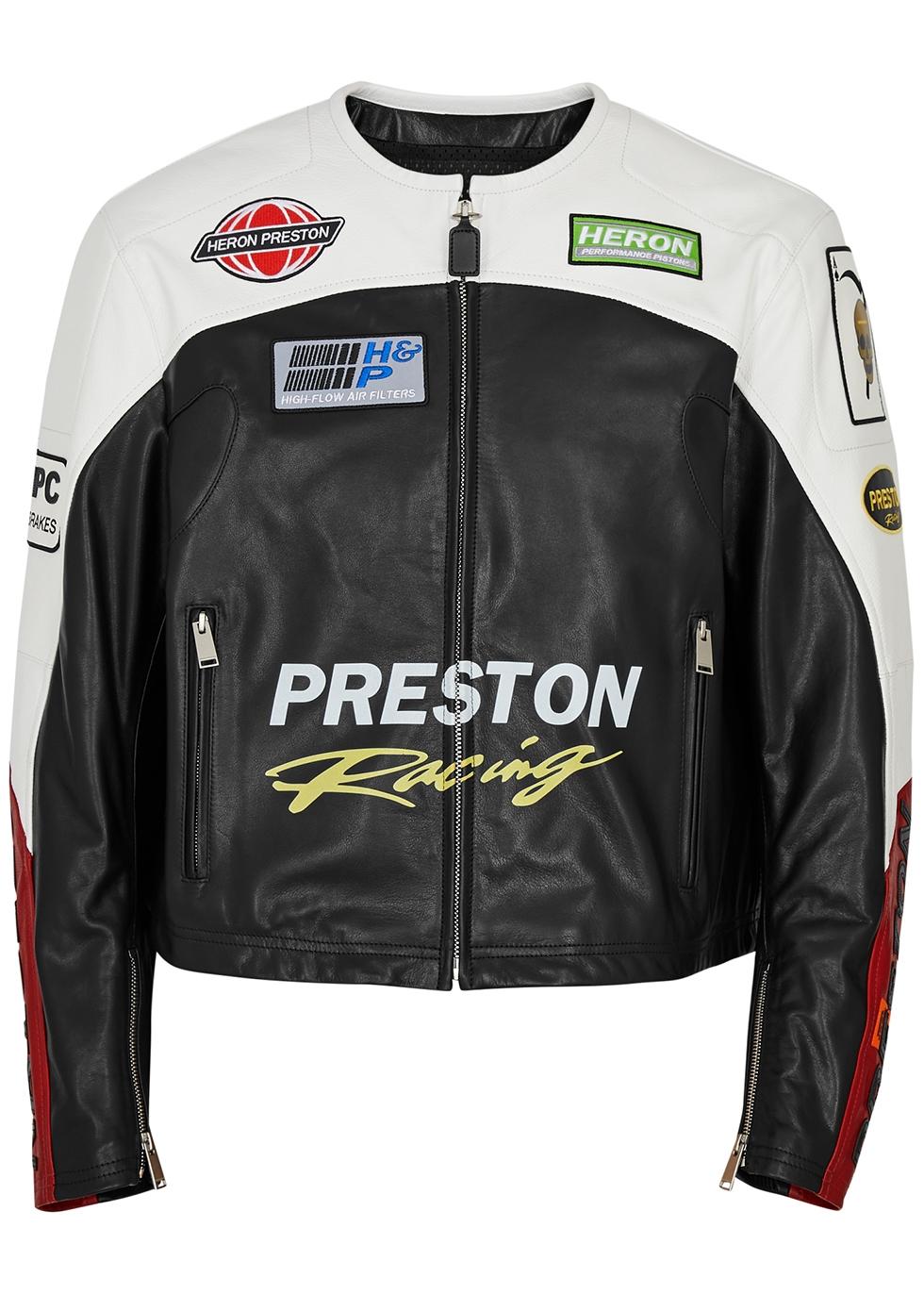 Moto Patches Leather Jkt  HERON PRESTON® Official Site