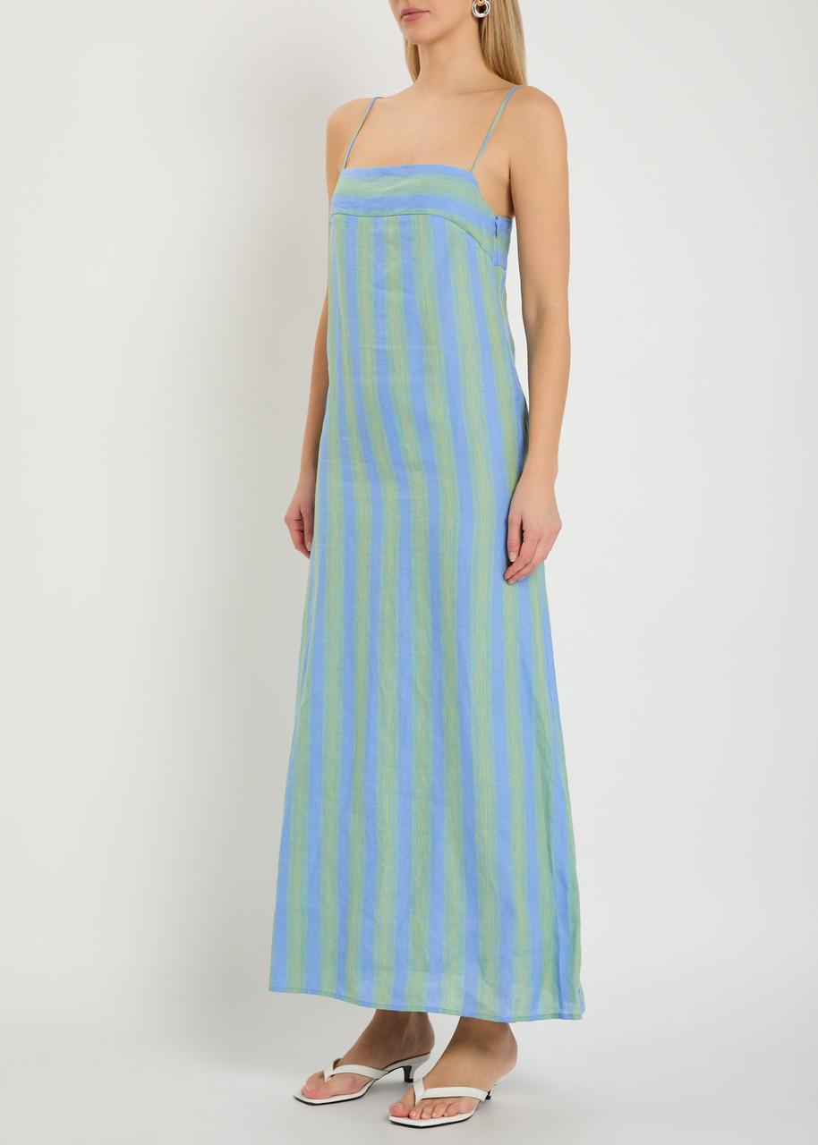 STAUD Striped Dresses for Women | Lyst