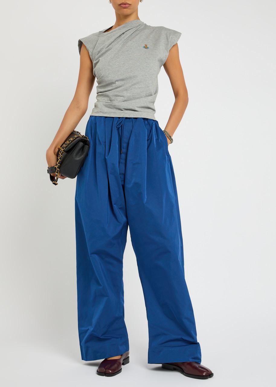 パンツ VIVIENNE WESTWOOD Woman Pants Blue 1F010008W00FC X402SI Vivienne Westwood Blue Pants - Blue - Women | 1F010008W00FCX402
