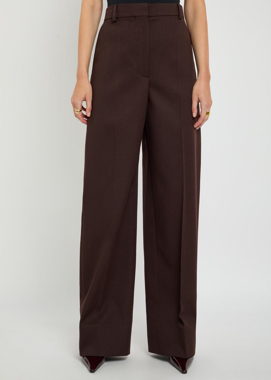 Brown Stella McCartney Pants for Women | Lyst