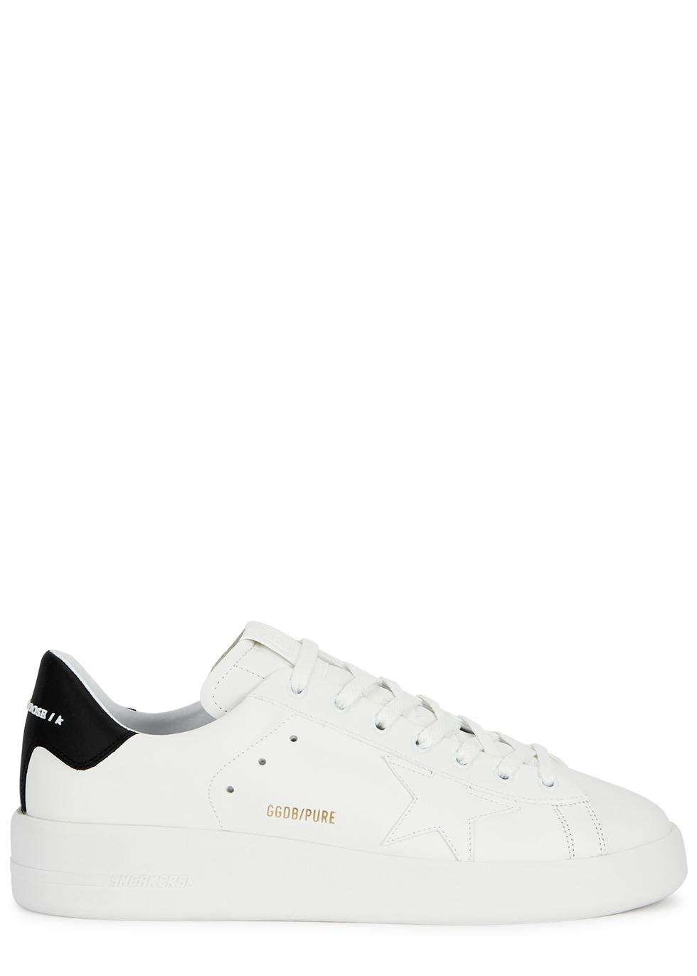 Golden Goose Deluxe Brand Purestar 40 White Leather Sneakers for Men - Lyst