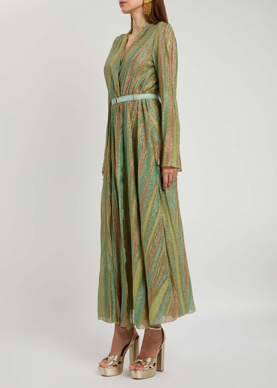 green lurex dress Juliette Green Lurex Dress XXXL
