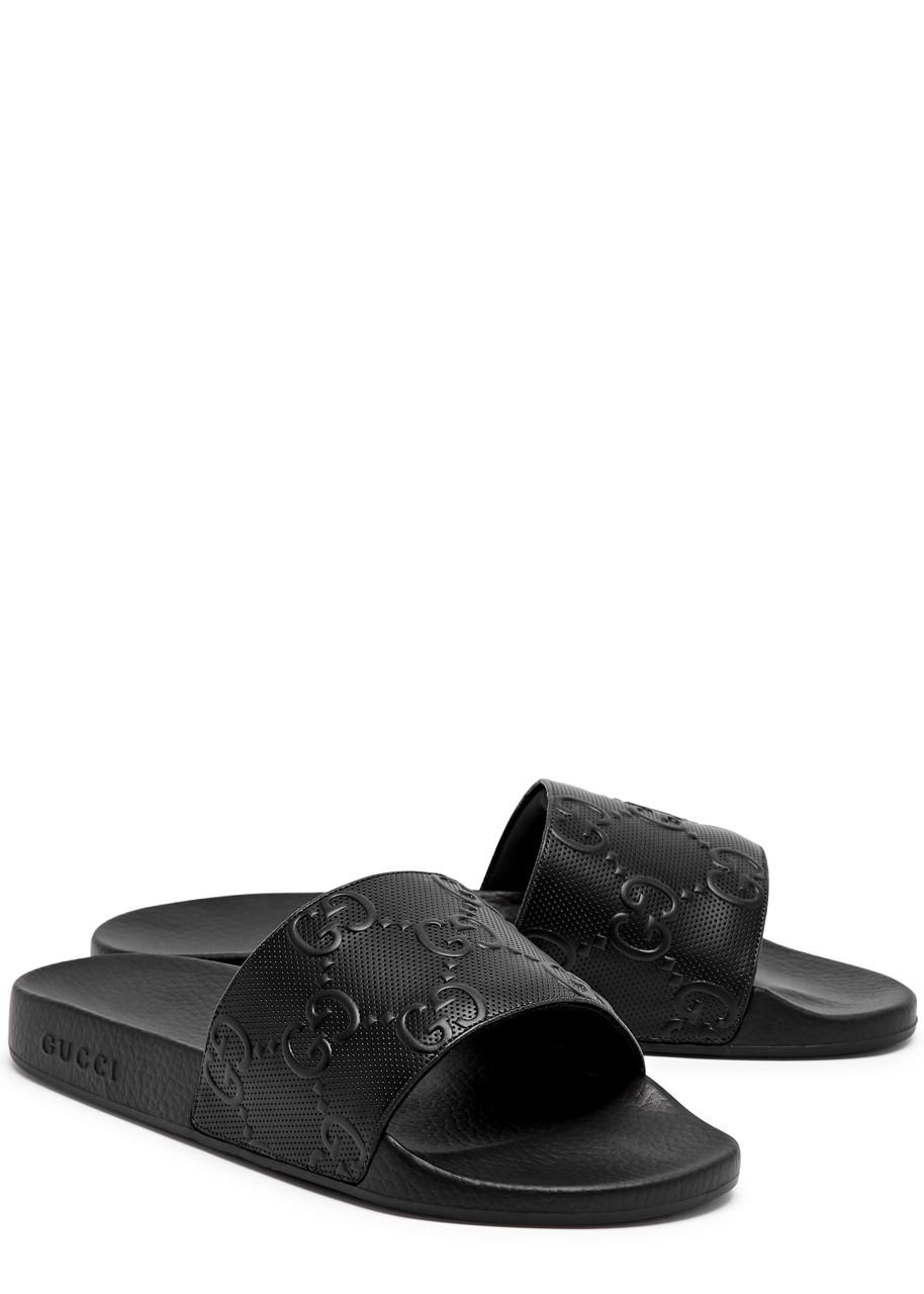 Gucci sliders mens selfridges outlet