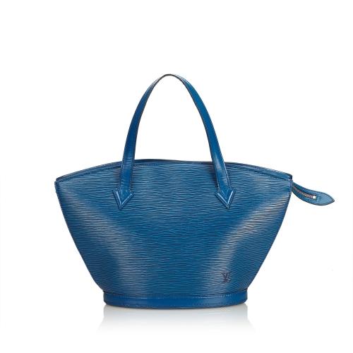 Louis Vuitton Leather Blue Epi Saint Jacques Short Strap Pm - Save 53% - Lyst