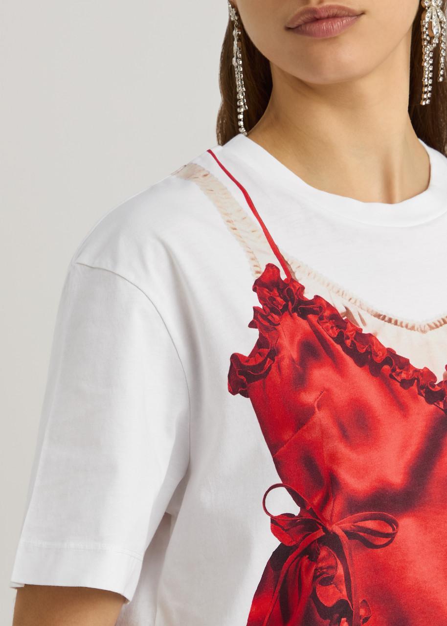 Simone Rocha Neiglegee プリント Tシャツ Simone Rocha Neiglegee プリント Tシャツ | ホワイト | FARFETCH JP