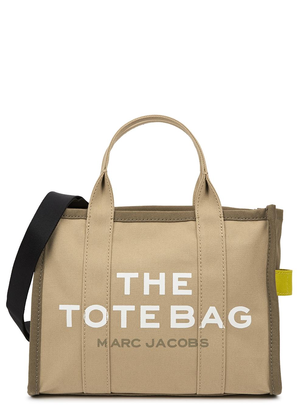 Marc Jacobs The Tote Small Olive Canvas Bag in Green | Lyst