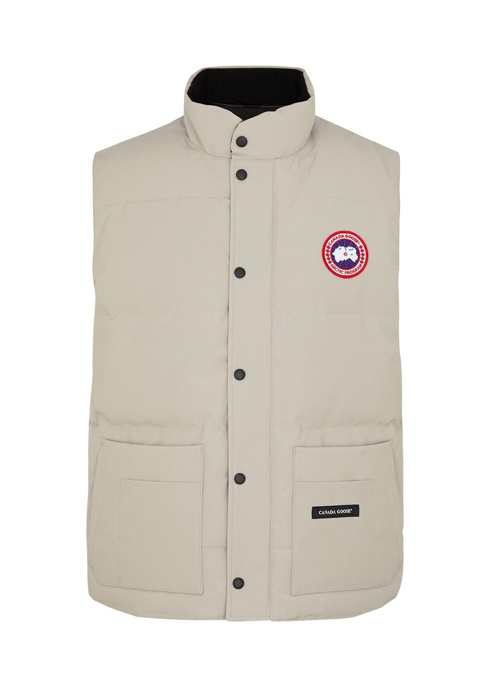 Canada Goose Freestyle Quilted Artic-tech Gilet in White for Men | Lyst