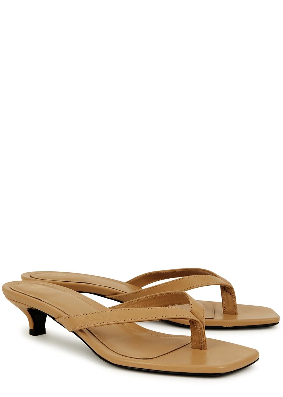 toteme flip flop heel