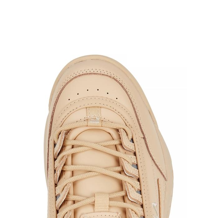 Fila Disruptor Ii Autumn Sand Leather Sneakers in Natural | Lyst