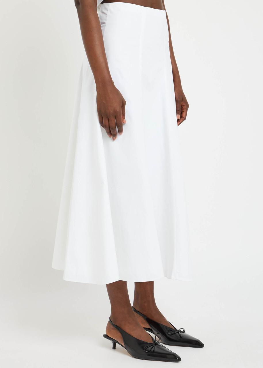 ワンピース JACQUEMUS Women Mid Skirts 243DR0941520100 WHITE Jacquemus The Agave Skirt | White | FARFETCH