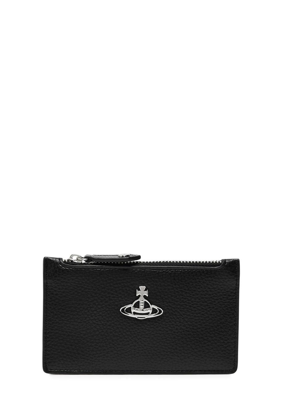 Vivienne Westwood Logo Vegan Leather Wallet in Black Lyst