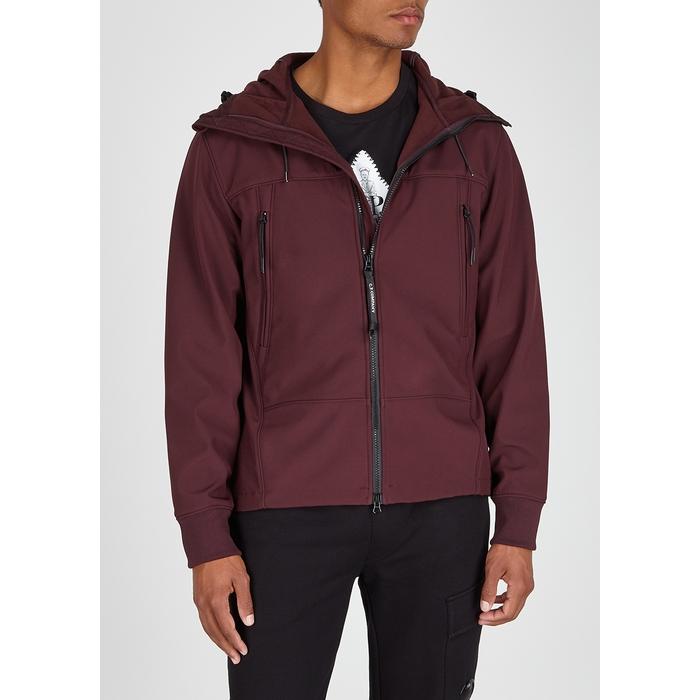 cp company fleece shell jacket
