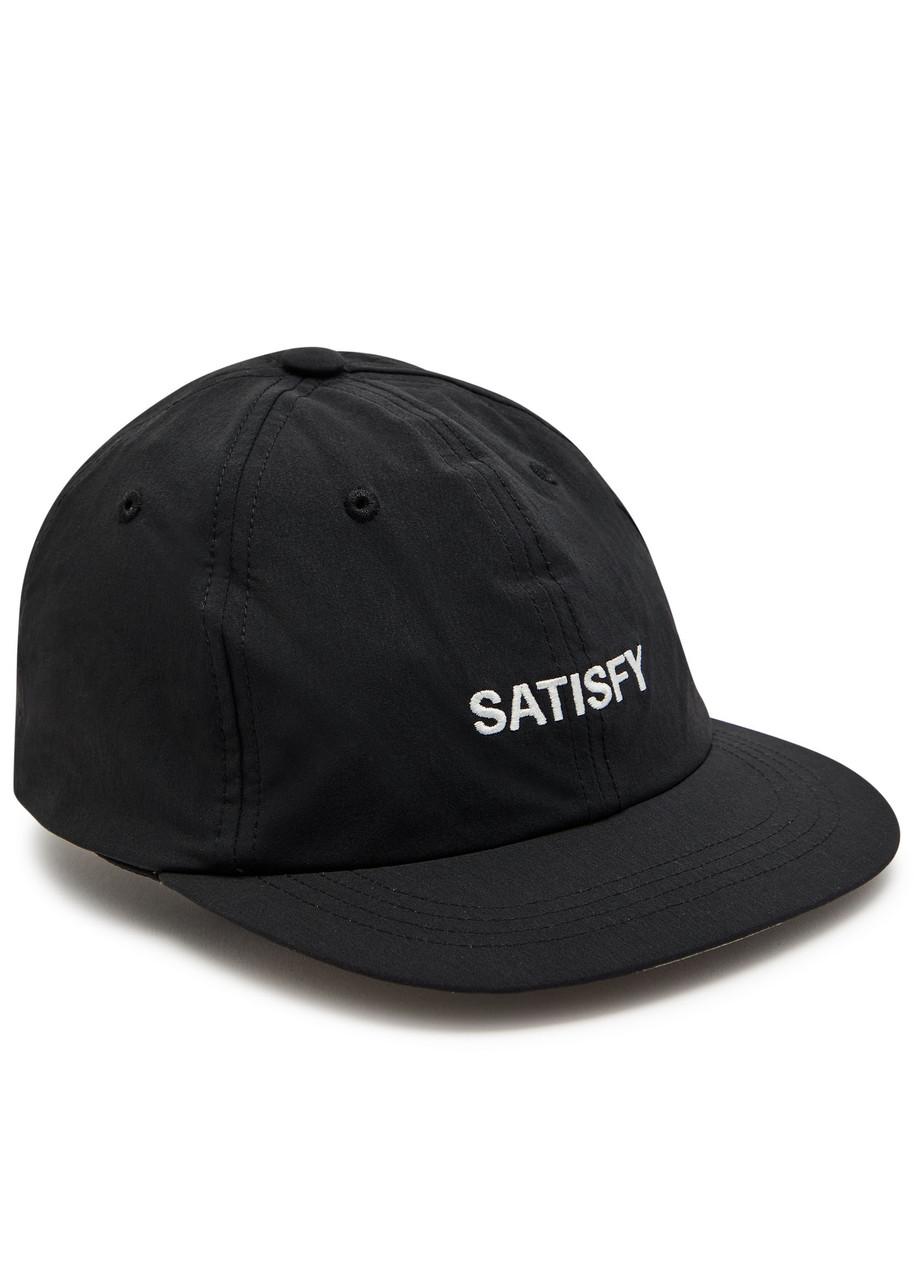 【新品】Satisfy キャップ　最終値下げ！ Amazon.co.jp: Satisfy Running Cap 刺繍 黒 キャップ