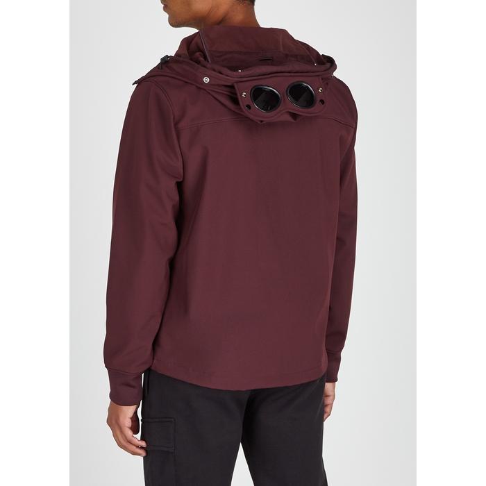 cp company fleece shell jacket