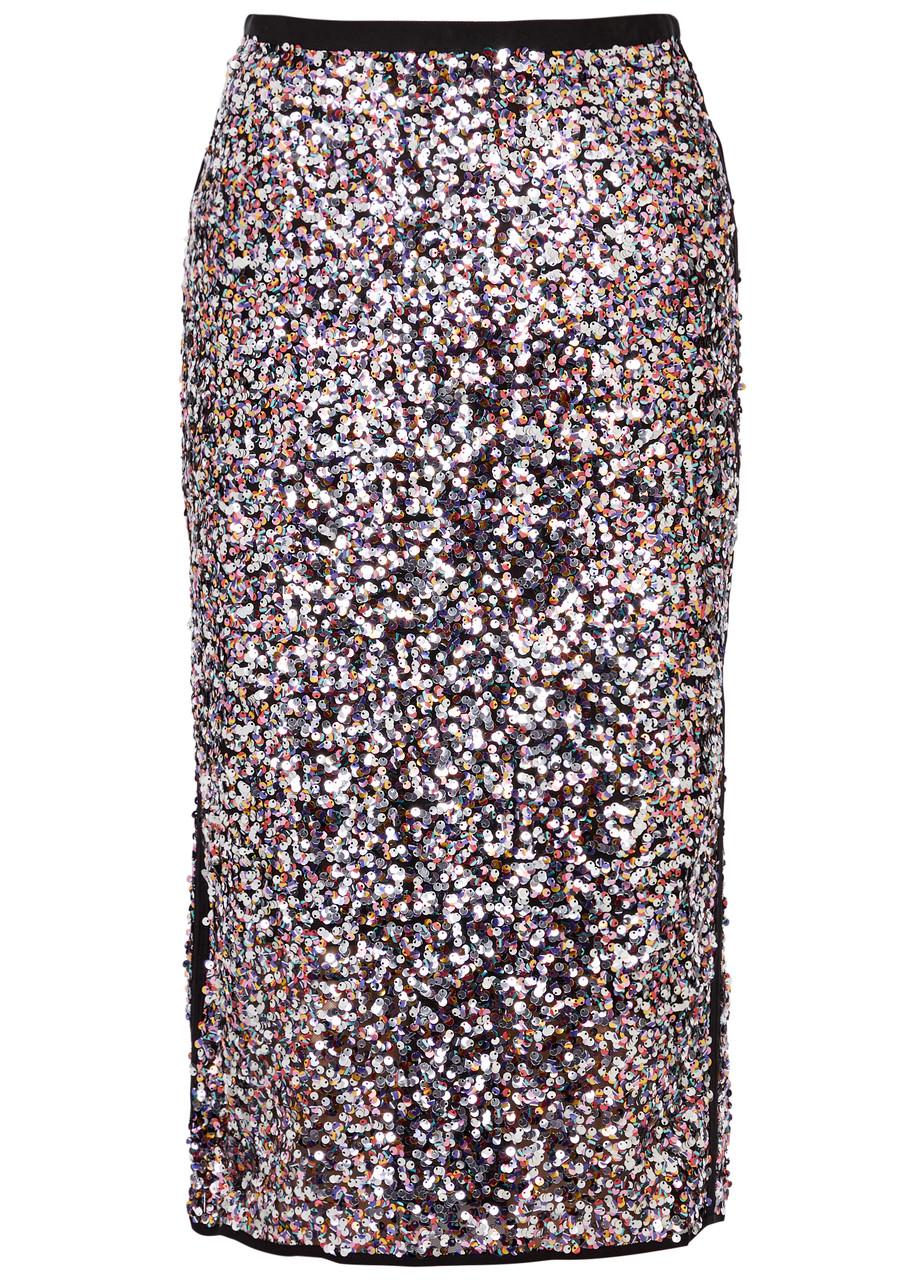 Max mara shop leopard pencil skirt