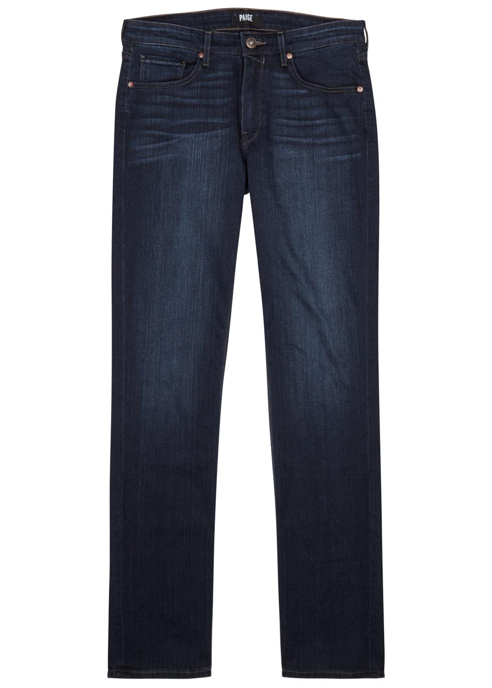PAIGE Denim Lennox Indigo Slim-leg Jeans in Blue for Men - Save 2% - Lyst