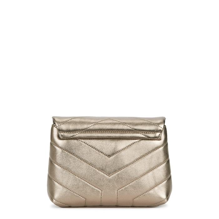 large loulou matelassé leather pouch