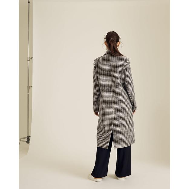 jigsaw dogtooth maxi coat