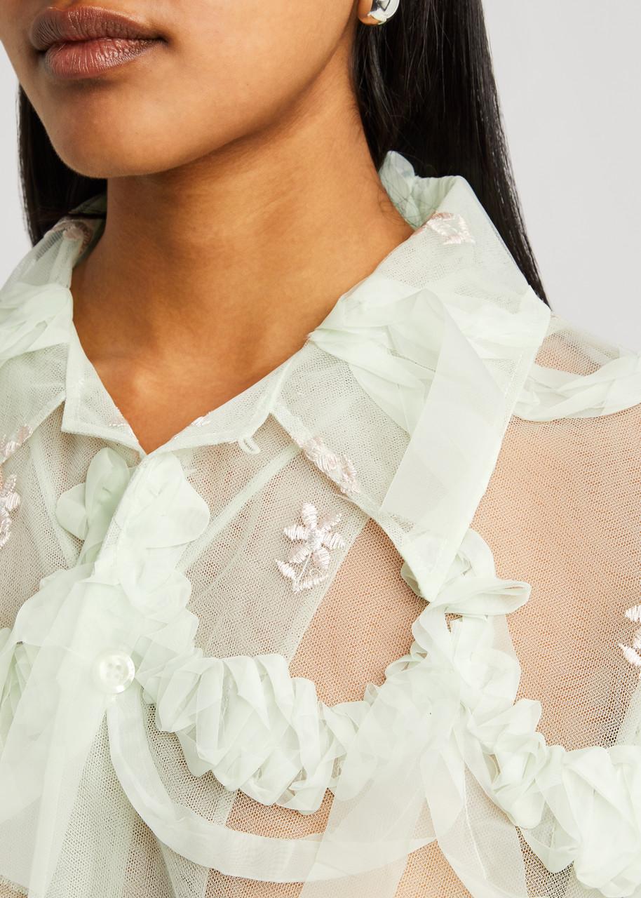 Simone Rocha　シモーネロシャ　 Ruffled Blouse Ruffle Rugby Shirt – Simone Rocha