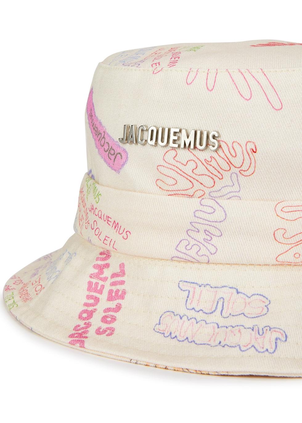 Supreme Logo-Print Bucket Hat