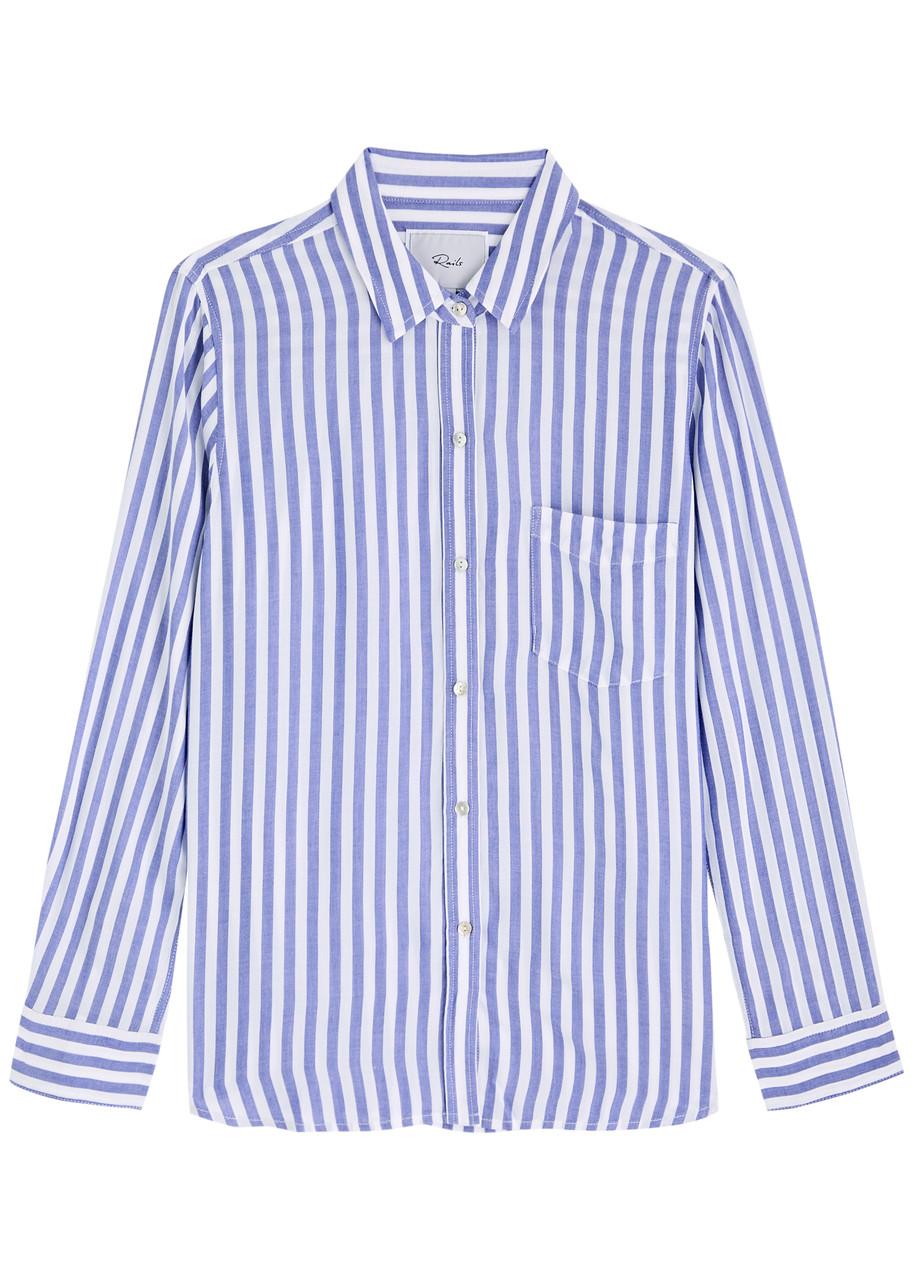 Rails Wren Striped Woven Shirt in Blue Lyst UK