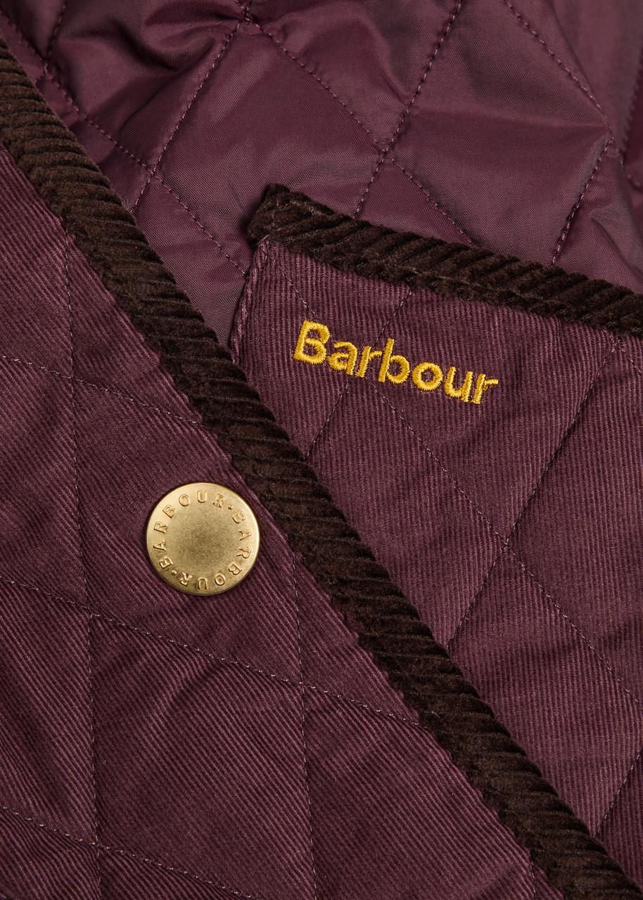 Barbour Marla Quilted Cotton And Shell Jacket in Purple Lyst UK